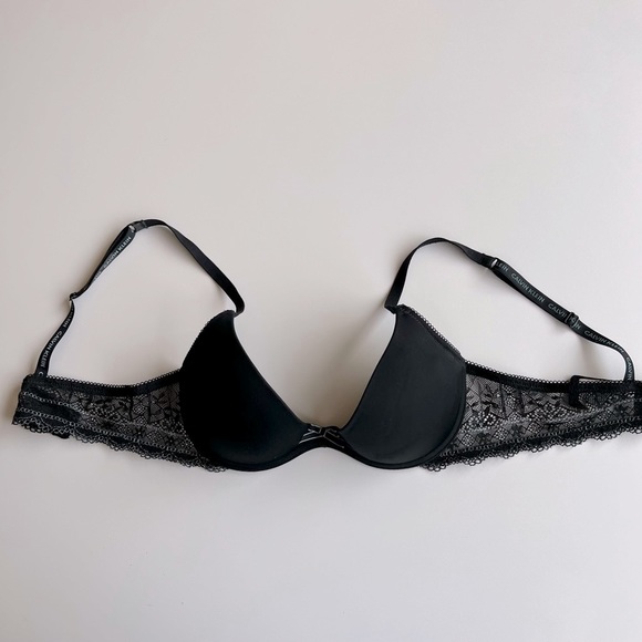 Calvin Klein Black Lace Bra 34A - Picture 6 of 8